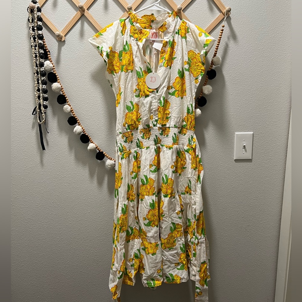 Victoria Dunn Floral Dress NWT